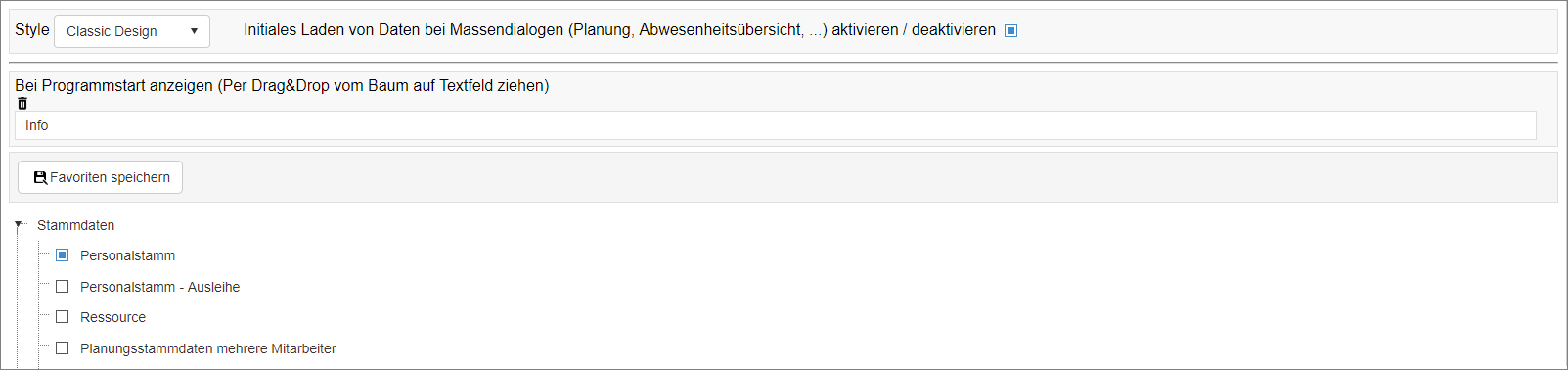 Administration - Einstellungen