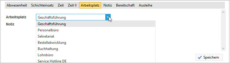 Planung - Mitarbeiter Detailplanung - Arbeitsplatz