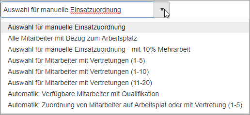 Planung - Einsatzverwaltung - Planungs Kriterien Planung - Einsatzverwaltung - Planungs Kriterien