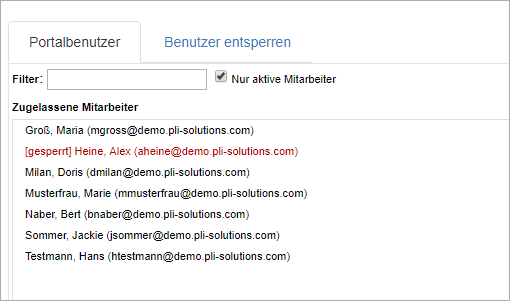 Self Service Portal - Administration