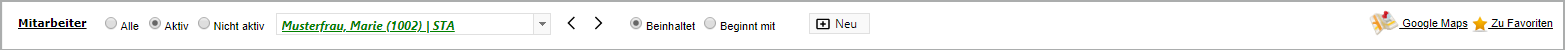 Stammdaten - Personalstamm - Stammdaten